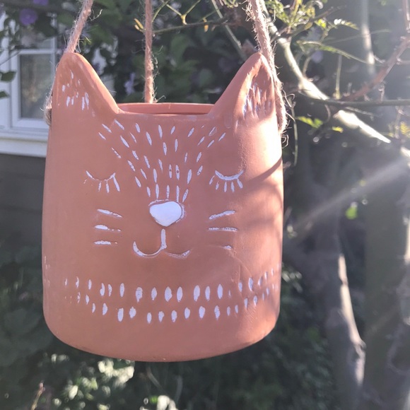 Cat Hanging Planter - Picture 5 of 9